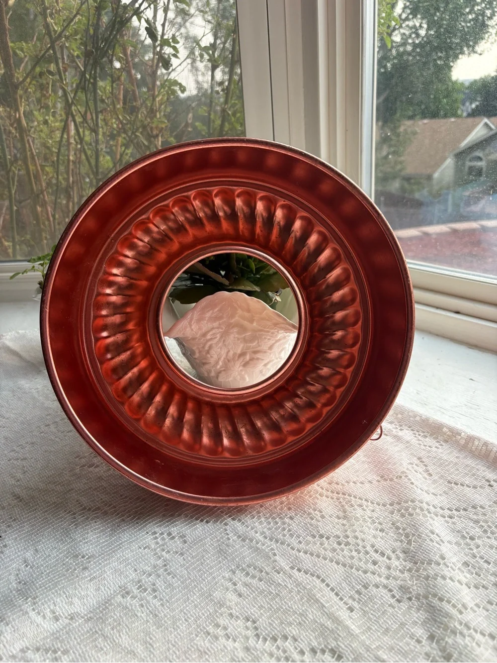 Vintage Copper Bundt Mold - Shiny Copper Tone